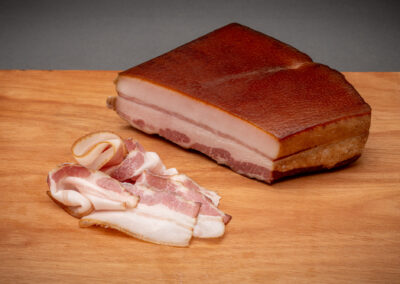 Bacon av fjellgris - Høyfjellsmat - Skåbu Fjellhotell